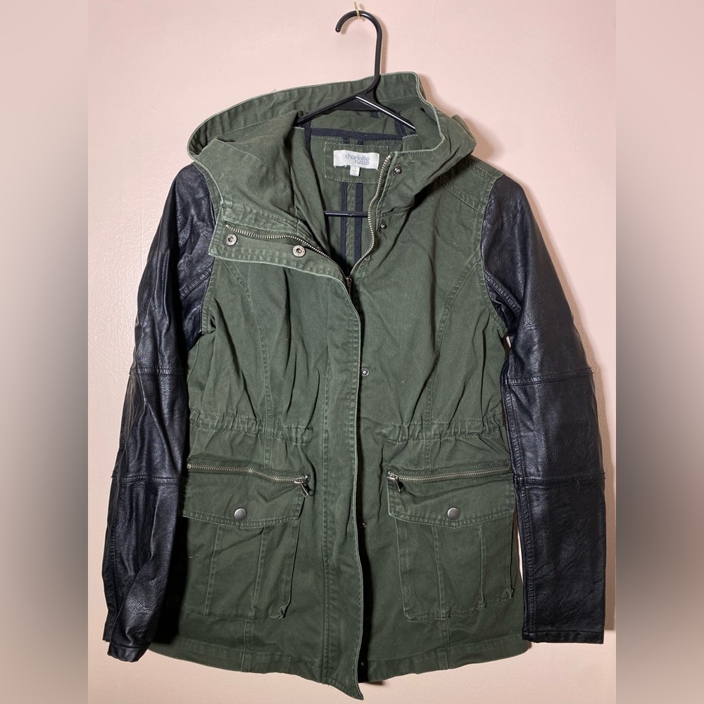Women’s Green Utility Jacket—Small